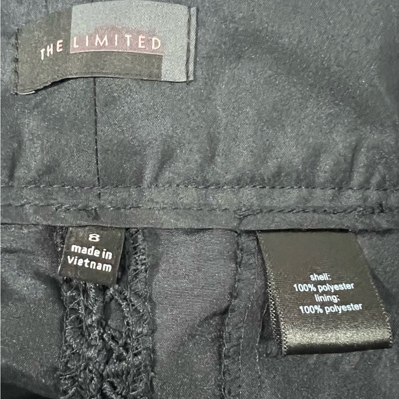 The Limited Blue Bermuda Shorts with Eyelet Detailing 8 - Picture 2 of 8